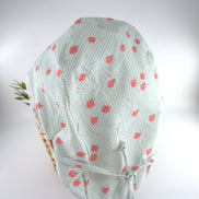Gorro pelo largo ajustable - Fresita verde