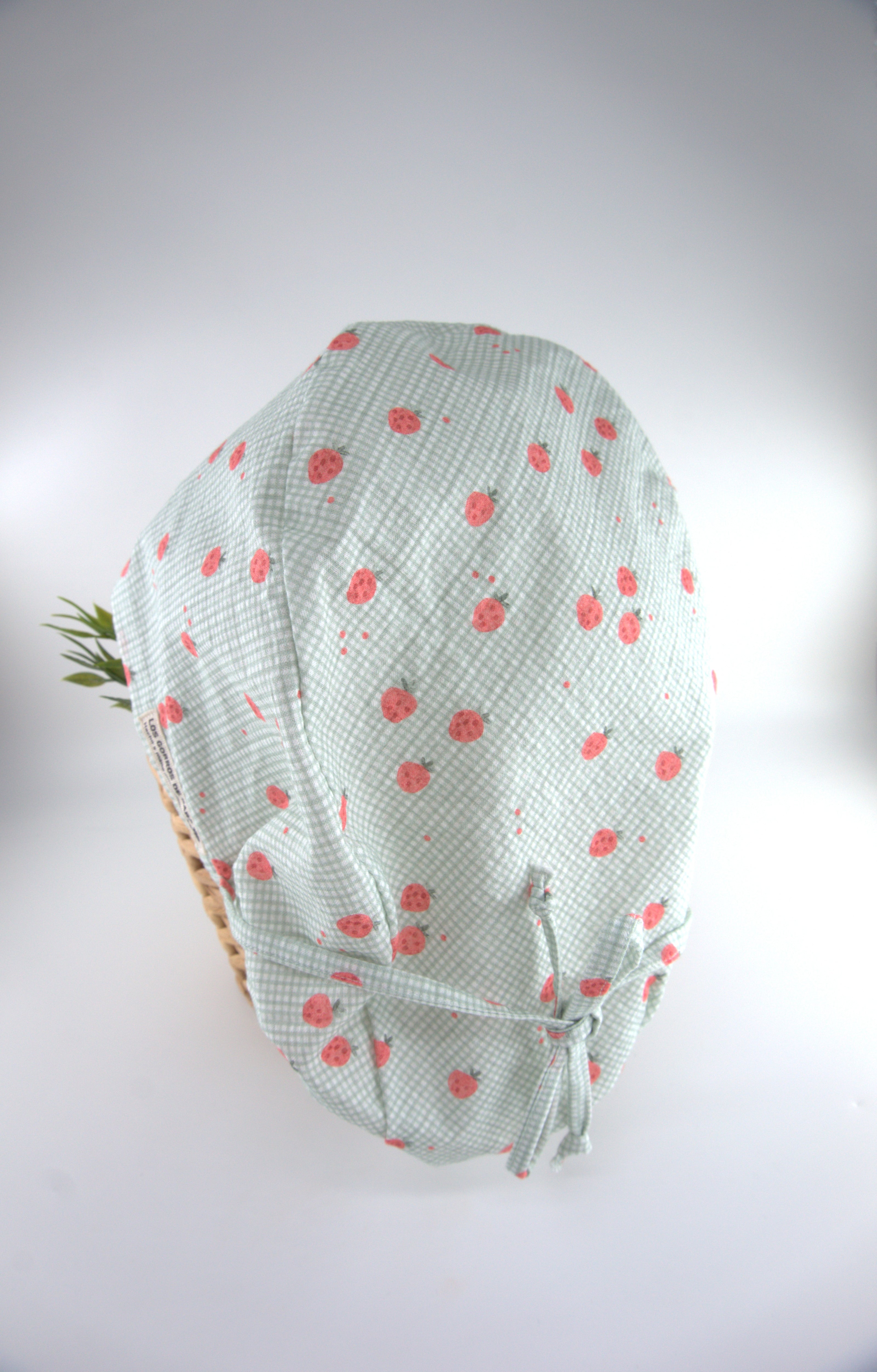 Gorro pelo largo normal -Fresita verde